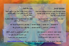 פתיחת קורס "מסע של התמרה" למען נשות יפו יהודיות וערביות , בשיתוף מרכז הצעירים "יפת 83" 